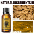 Ginger Essential Oil 10ml Vegetable Oil Body Massage Humidifier - Chilazexpress Ltd