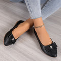 Bowknot Flats Shoes Fashion Casual Pointed Toe Loafers For Women Lazy Shoes - Chilazexpress Ltd