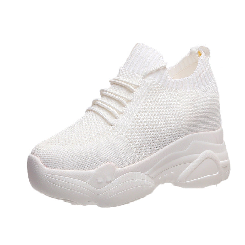 Heighten small white shoes for women - Chilazexpress Ltd