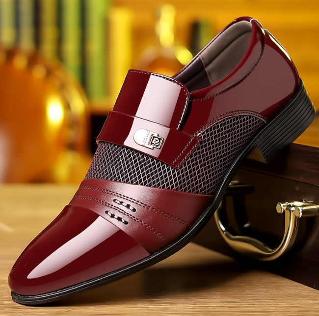 Men's shoes leather shoes men's casual shoes - Chilazexpress Ltd