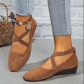 Pointed Toe Wedge Sports Casual Shoes For Women - Chilazexpress Ltd