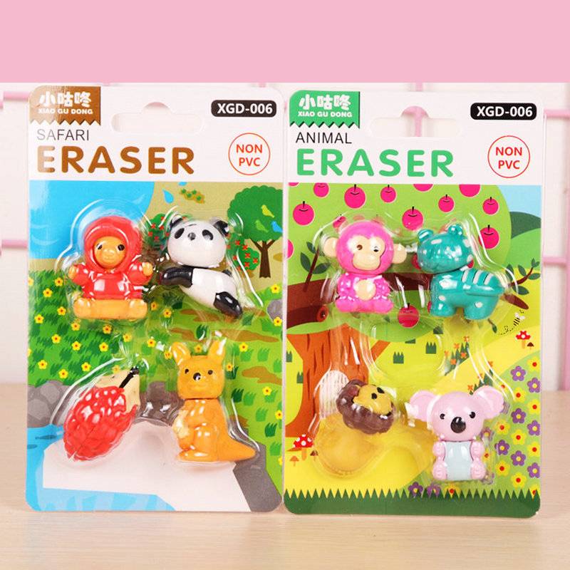 Mini Eraser Set
