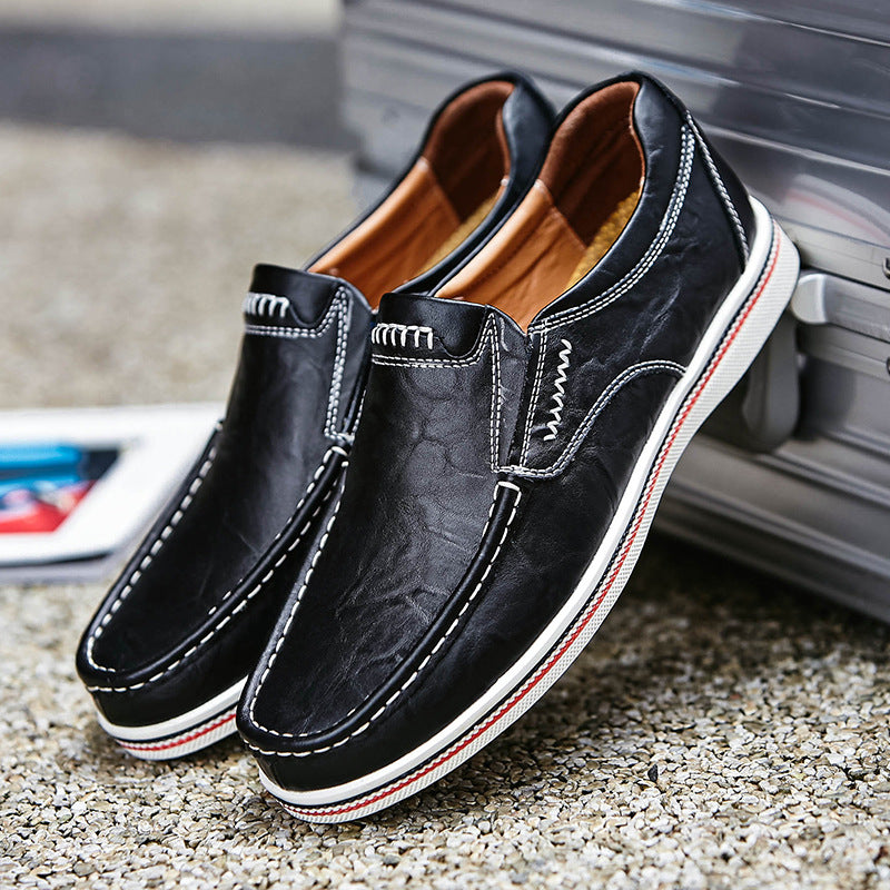 Casual leather shoes youth British code shoes - Chilazexpress Ltd
