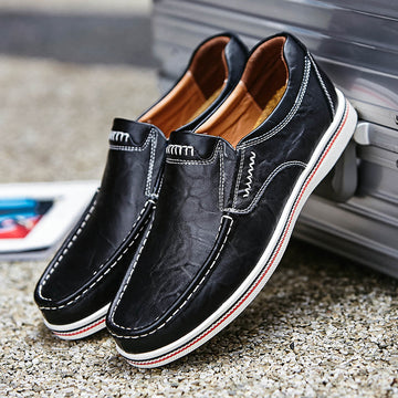 Casual leather shoes youth British code shoes - Chilazexpress Ltd
