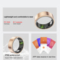 Smart Ring Health Tracker - Fitness Sleep Heart Rate Blood Oxygen Tracker Smart Ring For Men And Women,IP68 Waterproof Level Bluetooth Fitness Tracker Rings Family Care - Chilazexpress Ltd