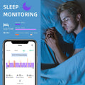 Smart Ring Health Tracker - Fitness Sleep Heart Rate Blood Oxygen Tracker Smart Ring For Men And Women,IP68 Waterproof Level Bluetooth Fitness Tracker Rings Family Care - Chilazexpress Ltd