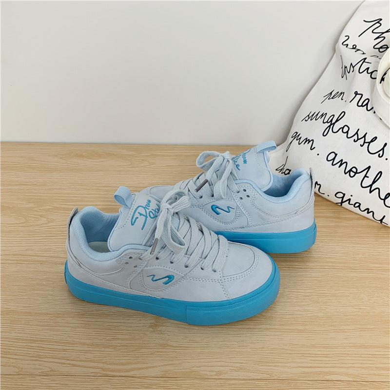 Versatile Thick Shoes Tongue Canvas Shoes For Women - Chilazexpress Ltd