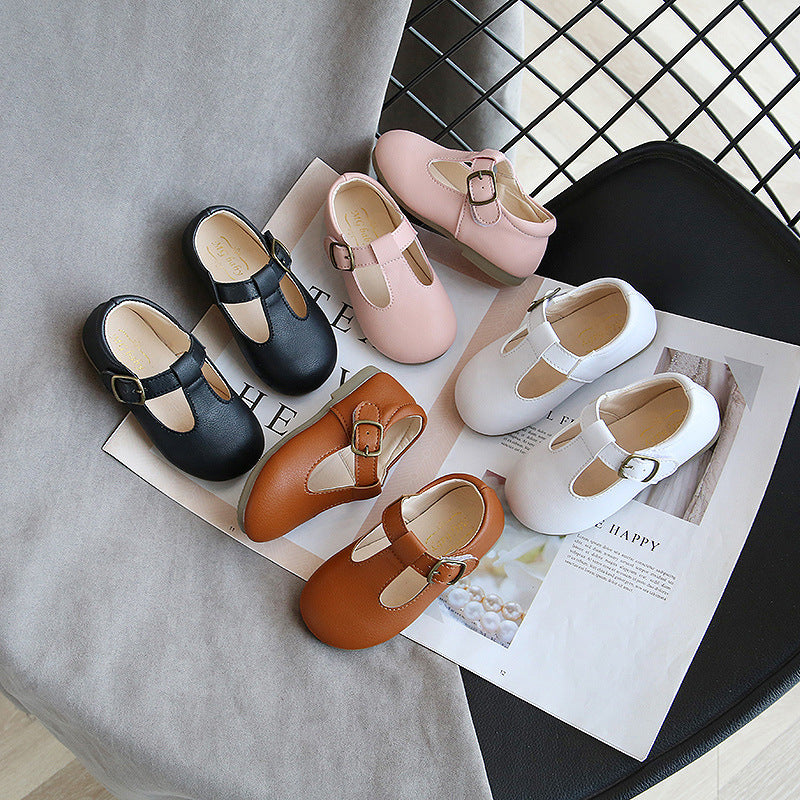 Children's pea shoes versatile single shoes baby shoes - Chilazexpress Ltd