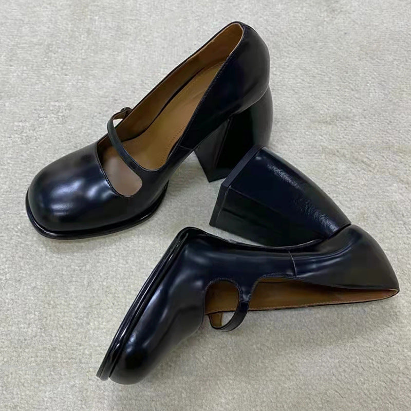 Fashion French Vintage Mary Jane Shoes For Women - Chilazexpress Ltd