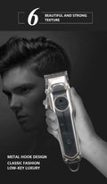Kemei Rechargeable Electric Hair Clipper for Men - Chilazexpress Ltd