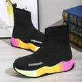 Black Sock Boots For Women Platform Shoes - Chilazexpress Ltd