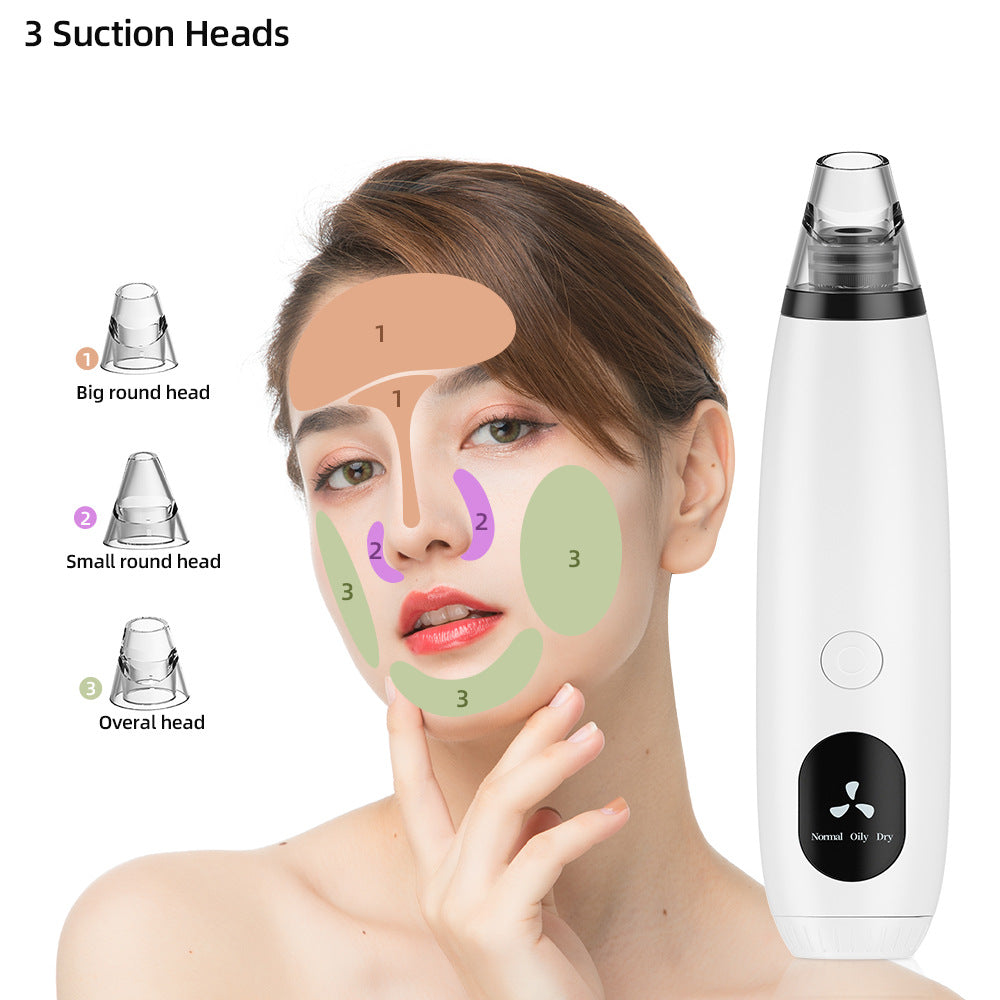 New Blackhead Vacuum Remover With LED Display Screen - Chilazexpress Ltd