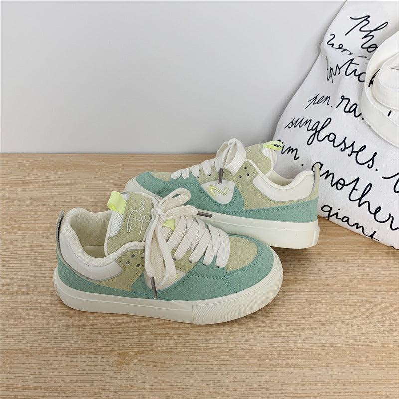 Versatile Thick Shoes Tongue Canvas Shoes For Women - Chilazexpress Ltd