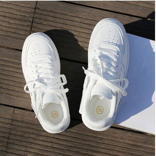 White Shoes For Women Autumn All-matching - Chilazexpress Ltd