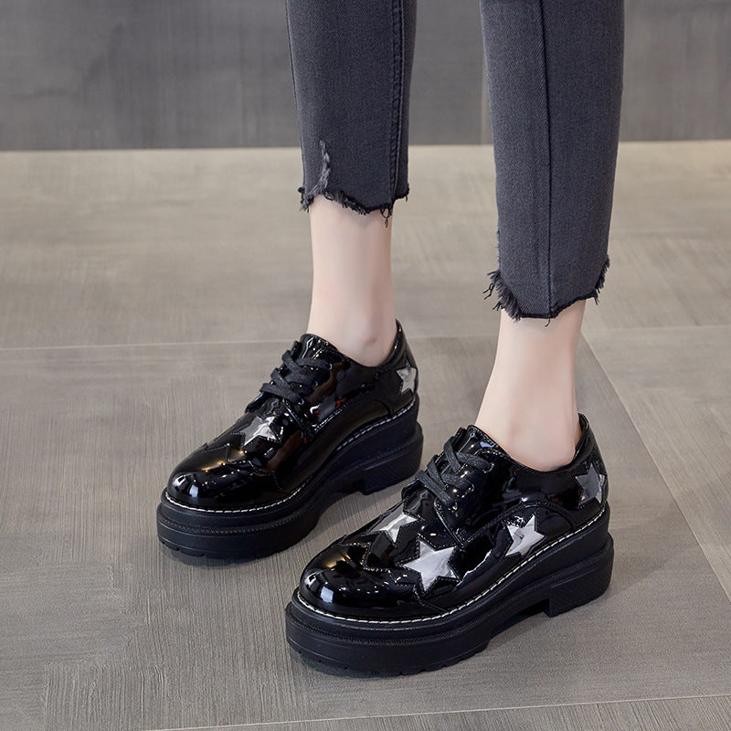 Light Platform Shoes For Women With Thick Soles For Spring - Chilazexpress Ltd