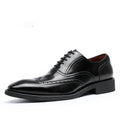 Men's Leather Shoes Shoes Rubber Sole Leather Shoes Oxford Shoes - Chilazexpress Ltd