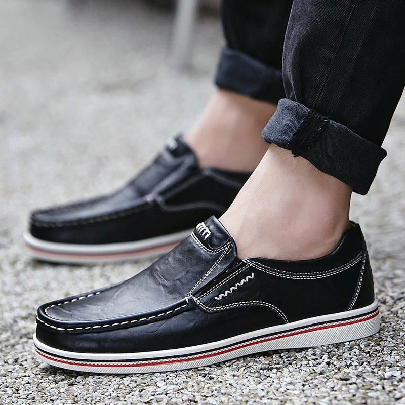 Casual leather shoes youth British code shoes - Chilazexpress Ltd