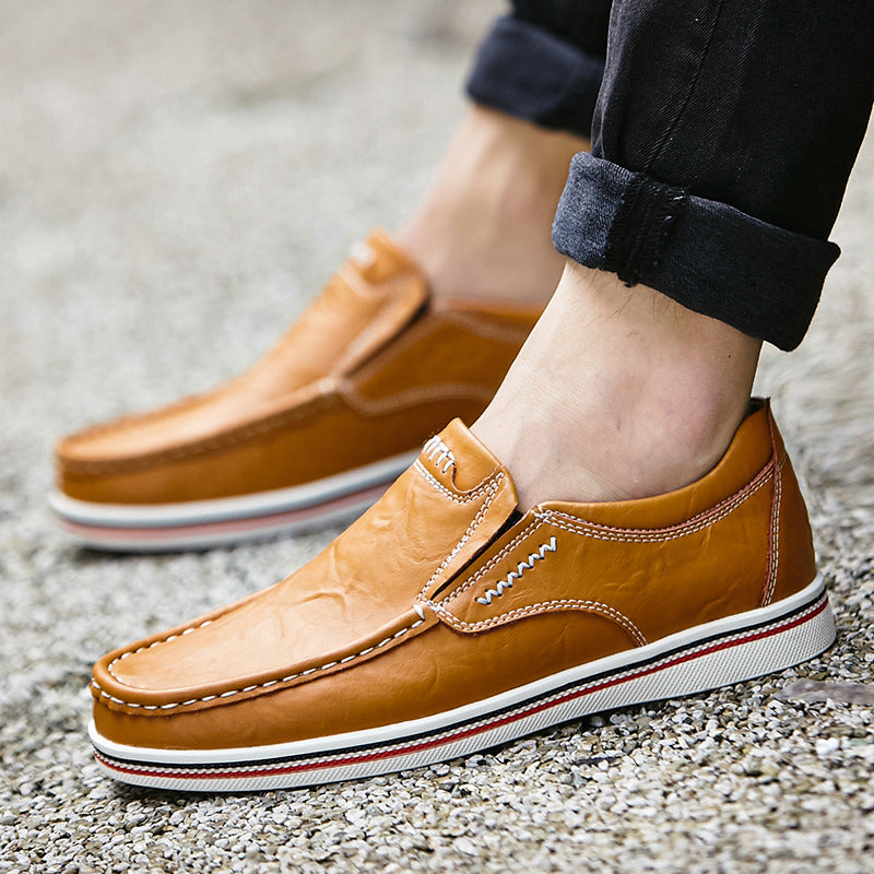 Casual leather shoes youth British code shoes - Chilazexpress Ltd