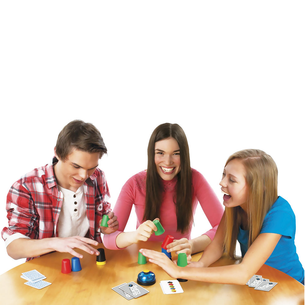 2-6 Players Family Board Game Speed Cups Stacking Game Card Games Funny Party Challenge Quick Cups Indoor Game For Kids Gift - Chilazexpress Ltd