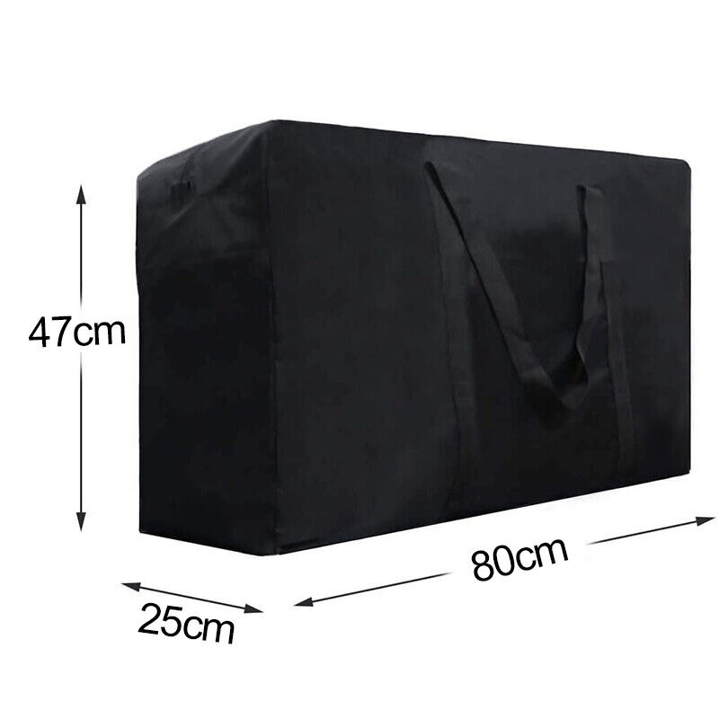 Home Extra Large Storage Bag Waterproof For Outdoor Camping Tent Cushion Black - Chilazexpress Ltd