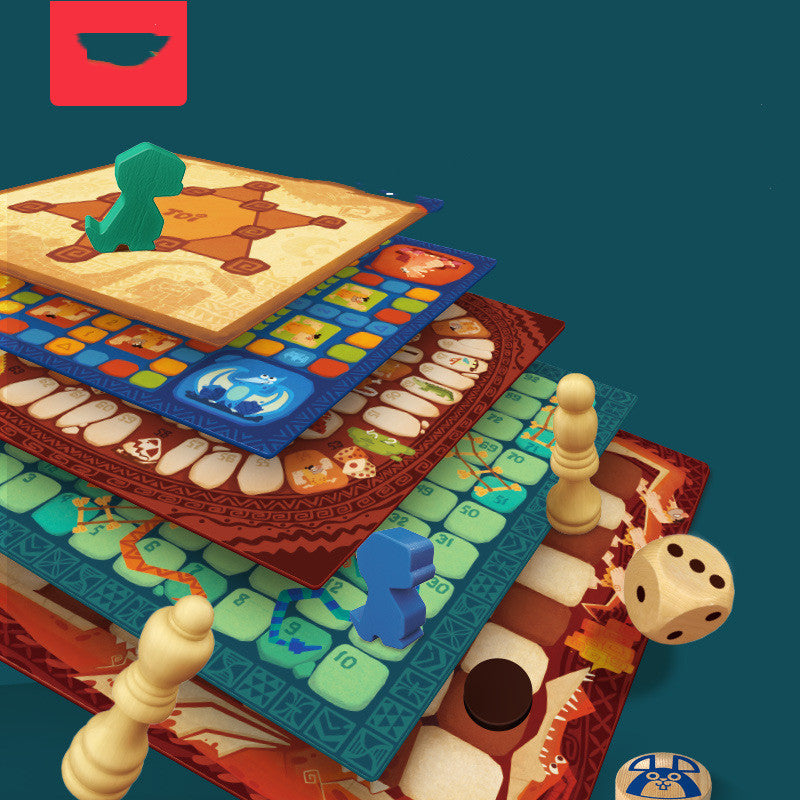 20 in 1 Classic Game Chess Party Toy Desktop Game Puzzle Parent-Child Interactive Toy for Kids - Chilazexpress Ltd