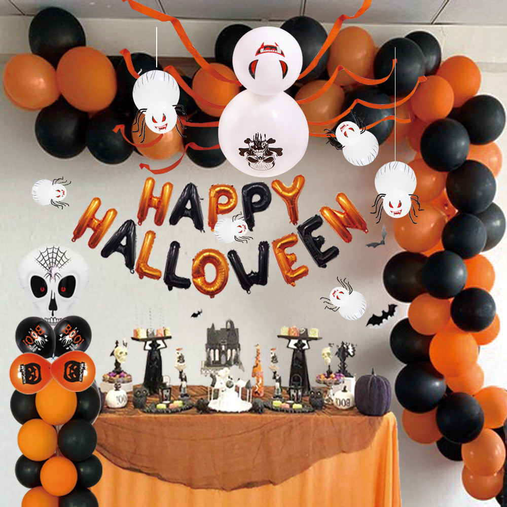 Party Supplies Halloween Spider Balloon Haunted House Bar Decoration - Chilazexpress Ltd