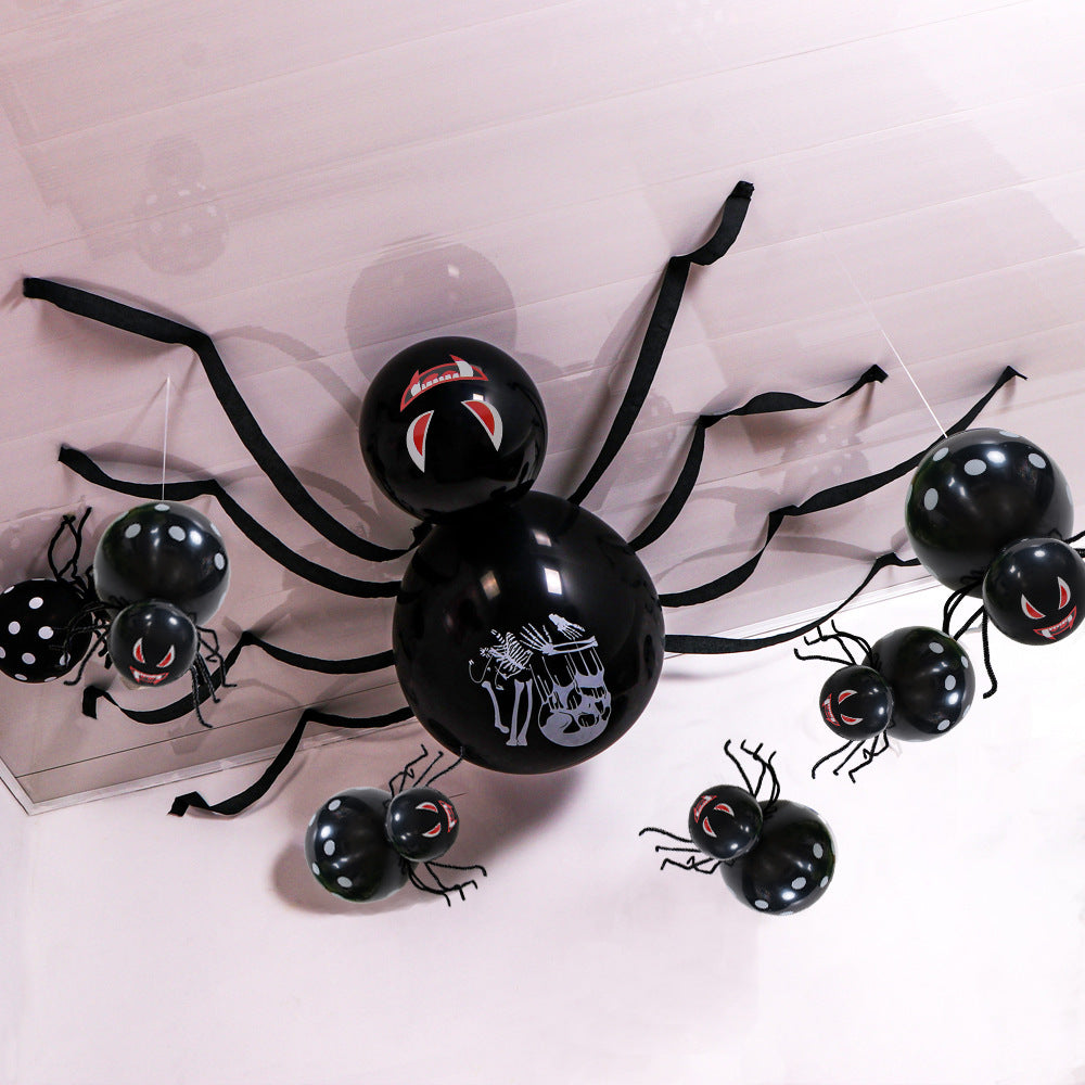 Party Supplies Halloween Spider Balloon Haunted House Bar Decoration - Chilazexpress Ltd