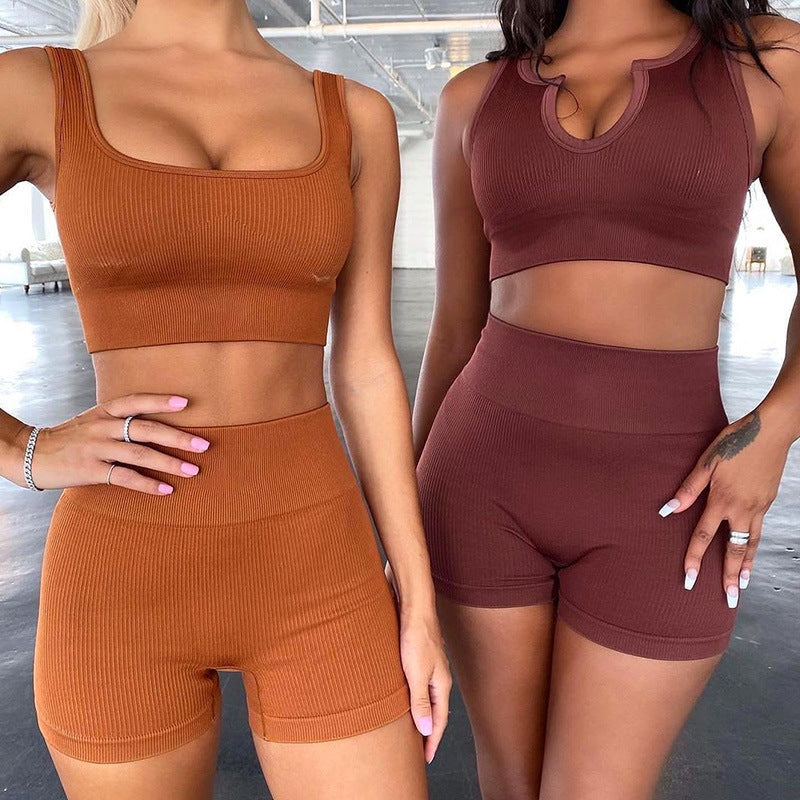 Bra Shorts Yoga Wear Fitness Suit - Chilazexpress Ltd