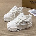 Lightweight Fashion All-match Casual White Shoes For Women Platform Board Shoes - Chilazexpress Ltd