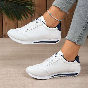 Autumn Casual Sports Trendy White Shoes For Women - Chilazexpress Ltd