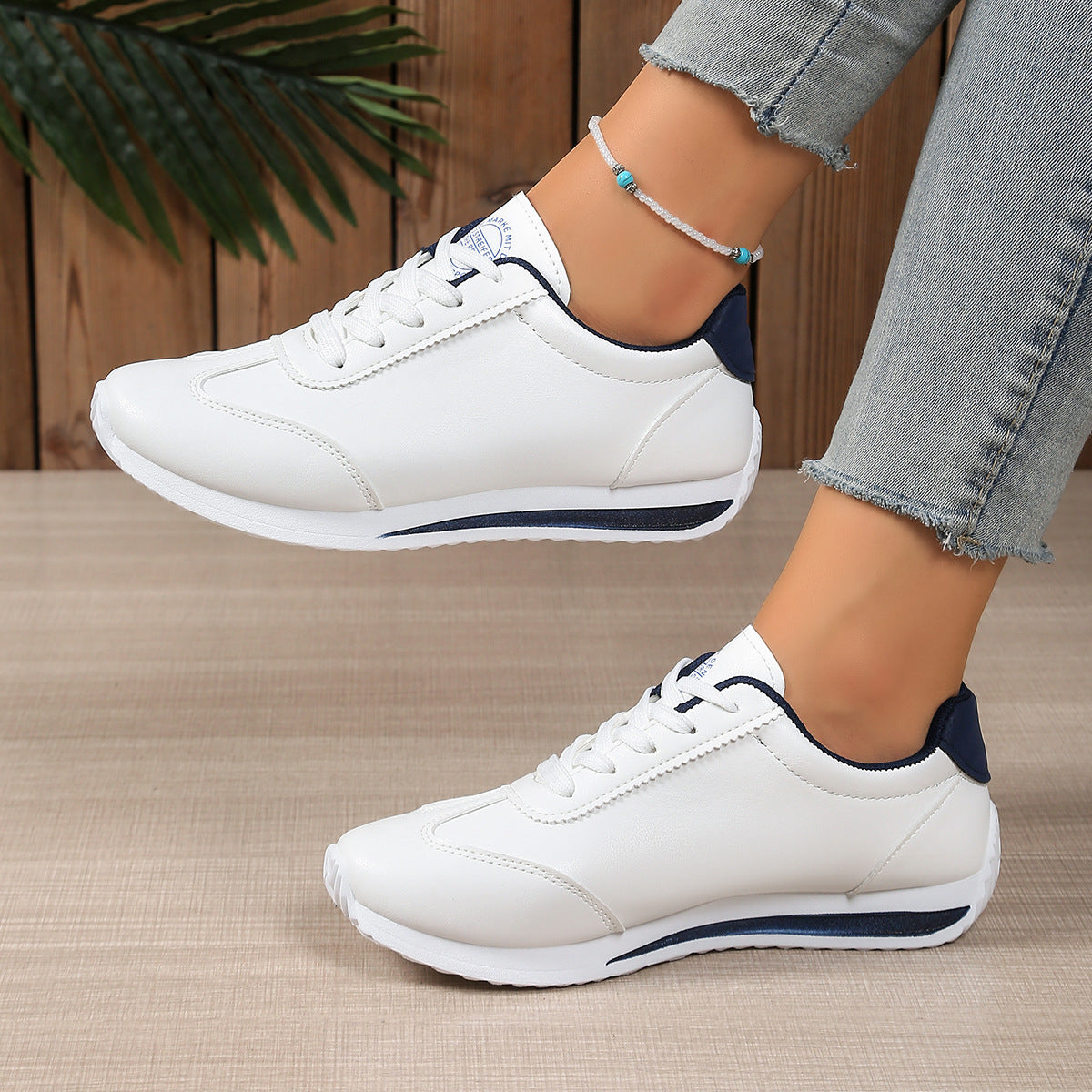 Autumn Casual Sports Trendy White Shoes For Women - Chilazexpress Ltd