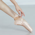 Lace-up Ballet Shoes Satin Leather Pointe Shoes Ballet Training Shoes Hard Shoes - Chilazexpress Ltd