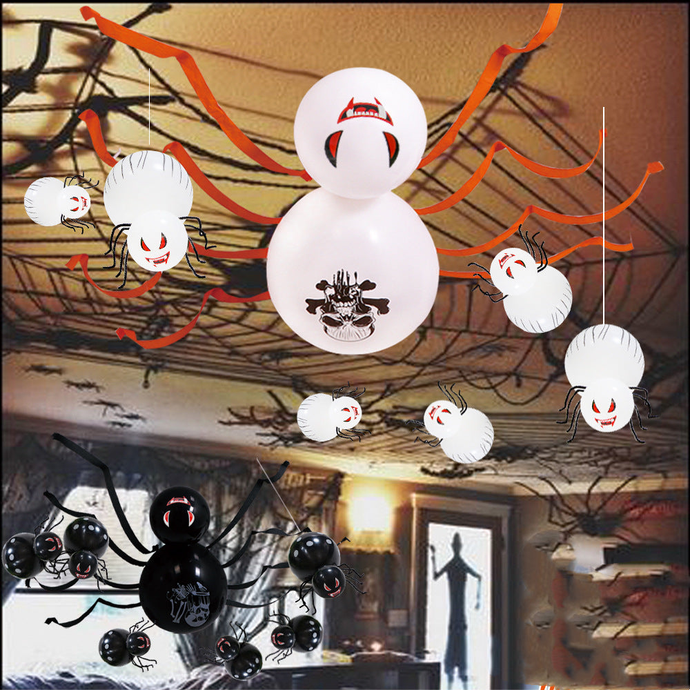 Party Supplies Halloween Spider Balloon Haunted House Bar Decoration - Chilazexpress Ltd