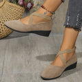 Pointed Toe Wedge Sports Casual Shoes For Women - Chilazexpress Ltd