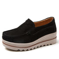 Thick-soled Flat Shoes Anti-slip Suede Height Increasing Shoes For Women - Chilazexpress Ltd