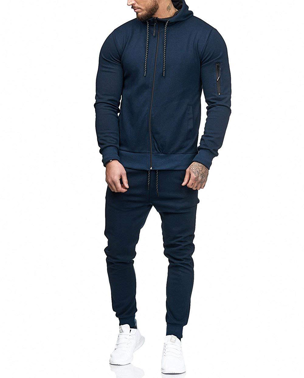 Men's sports suit fitness casual wear - Chilazexpress Ltd