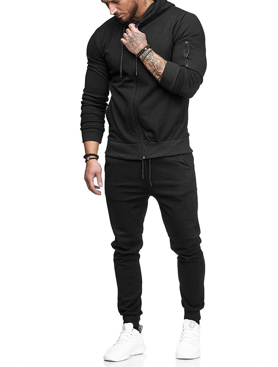 Men's sports suit fitness casual wear - Chilazexpress Ltd
