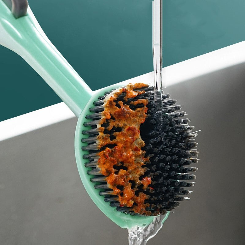 Household kitchen cleaning brush