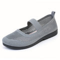 Casual Shoes For Women Flying Woven Women's Shoes Breathable Women Hollow Out Soft Bottom Mom Shoes - Chilazexpress Ltd