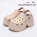 Summer Breathable Closed Toe Hole Shoes For Women - Chilazexpress Ltd