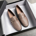 Small Leather Shoes For Women British Women's Shoes Slip-on - Chilazexpress Ltd