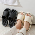 Non-slip Design Bathroom Slippers Home Summer Thick Sole Floor Bedroom House Shoes For Women Men - Chilazexpress Ltd