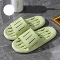 Summer Home Slippers With Hollow Sole Design Non-slip Floor Bathroom Slipper For Women Men's House Shoes - Chilazexpress Ltd