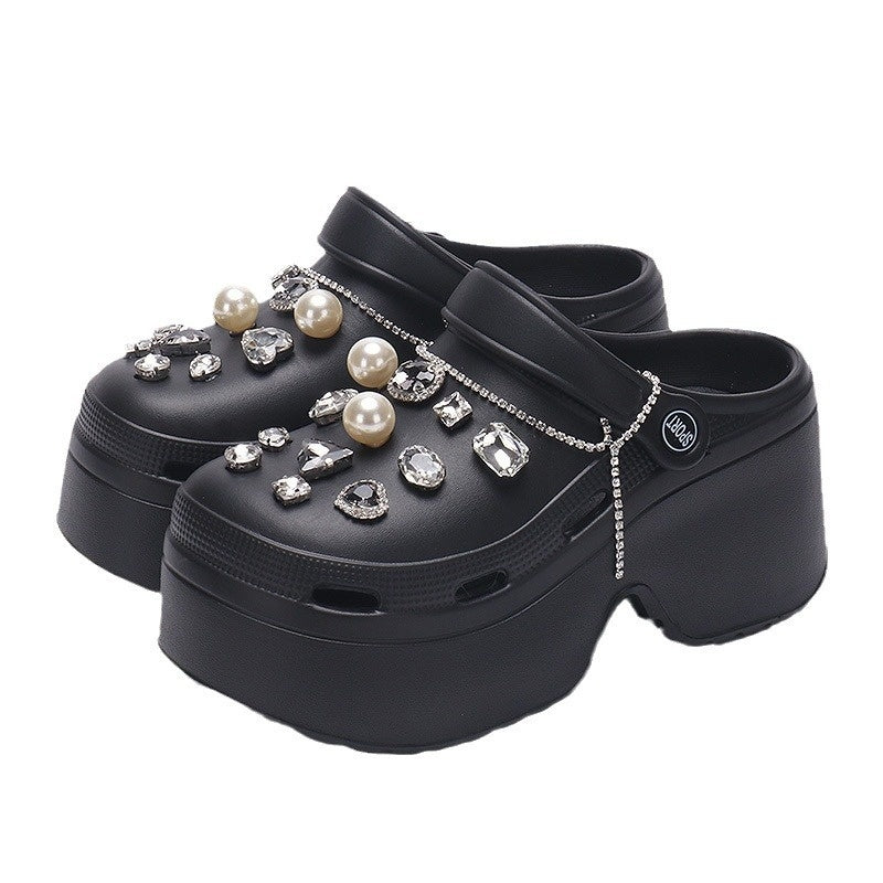 Summer Breathable Closed Toe Hole Shoes For Women - Chilazexpress Ltd