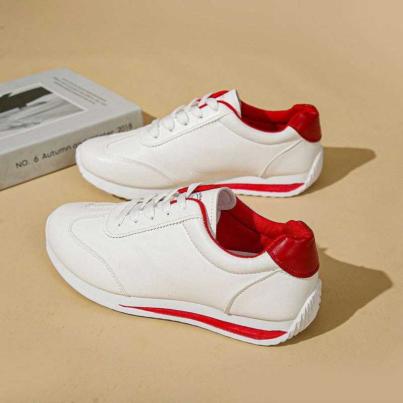 Autumn Casual Sports Trendy White Shoes For Women - Chilazexpress Ltd