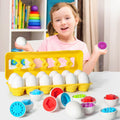 Baby Learning Educational Toy Smart Egg Toy Games Shape Matching Sorters Toys Montessori Eggs Toys For Kids Children - Chilazexpress Ltd