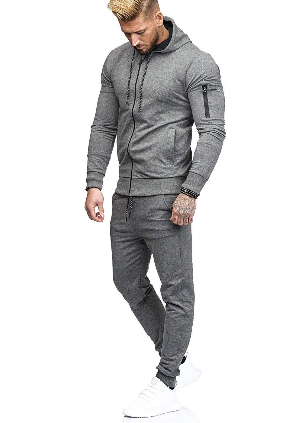 Men's sports suit fitness casual wear - Chilazexpress Ltd
