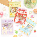 Cute Cartoon Animal & Fruit PVC Sticker Pack (45 pcs) - Chilazexpress Ltd