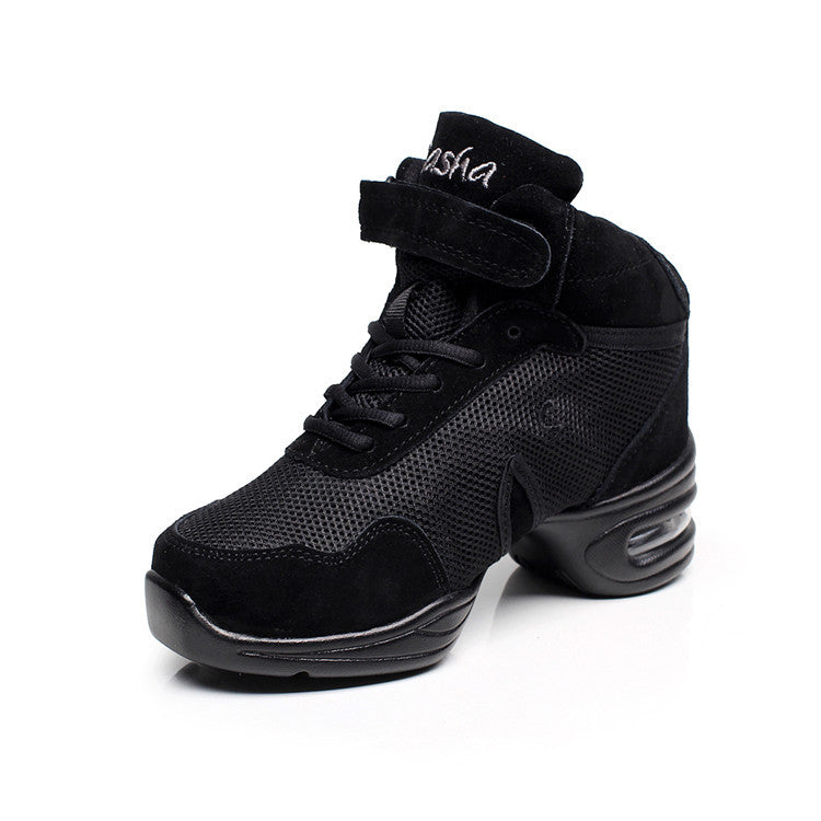 Mesh Dance Shoes For Women Square Dance Shoes Soft-soled Samba And Jazz Shoes - Chilazexpress Ltd