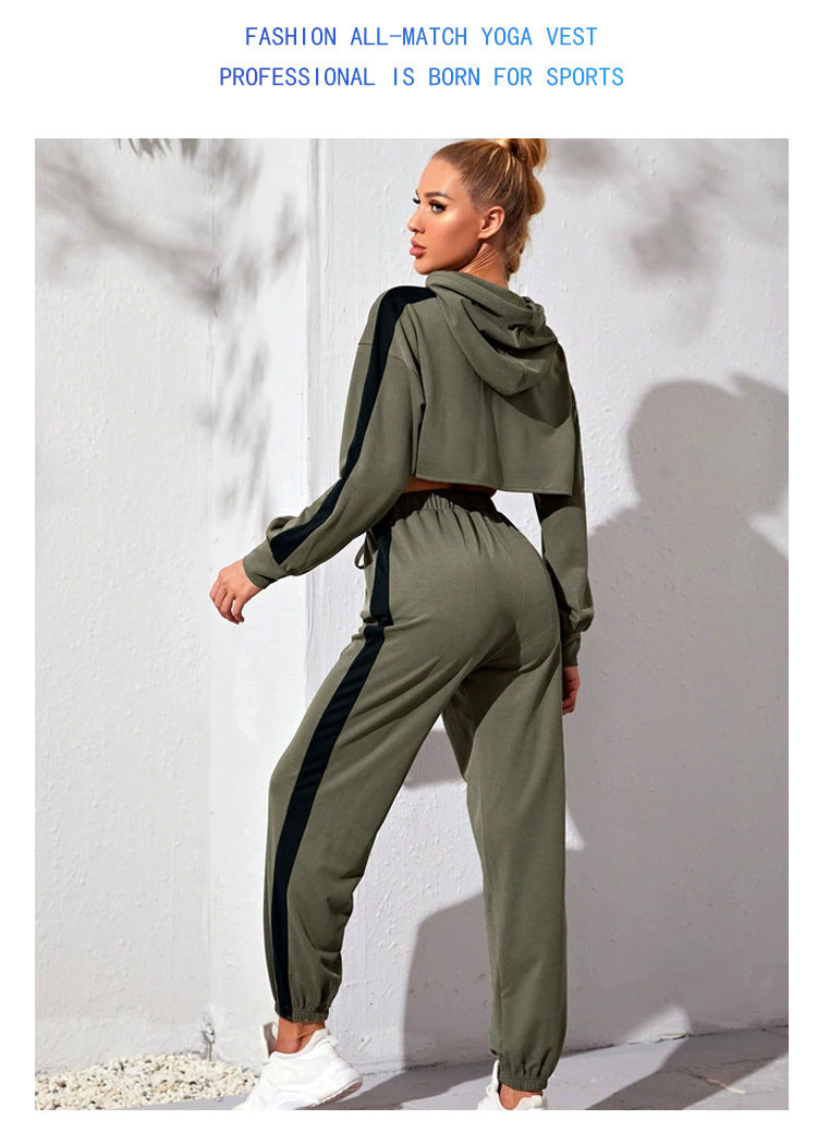 Fashion Loose Casual Sports Fitness Yoga Wear Suit - Chilazexpress Ltd